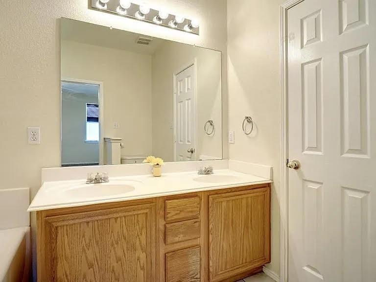 3621 Desert Mesa Road Fort Worth, TX 76262 - Photo 10 of 12 Lovely Bathroom