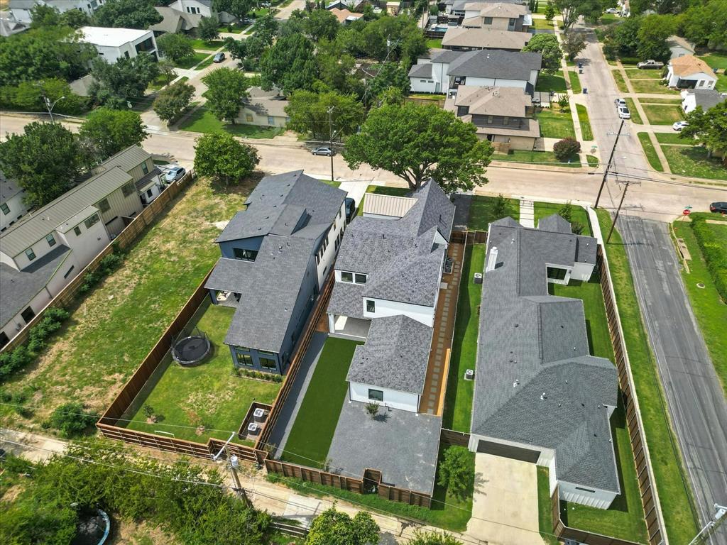 7618 Roper Street Dallas, TX 75209 - Photo 34 of 35 an aerial view of residential houses with outdoor space and street view