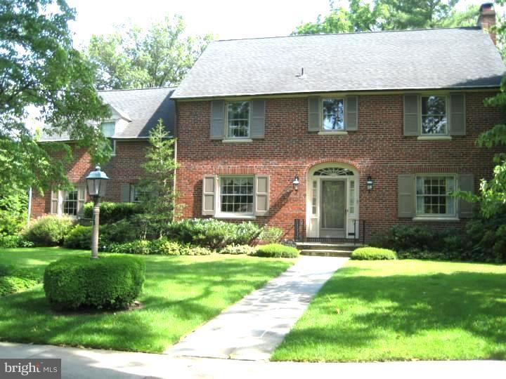110 Glenwood Road Haddonfield, NJ 08033 - Photo 1 of 17 a front view of a house with a yard