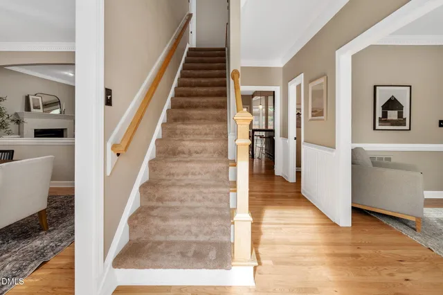 a kitchen with lots of counter top space