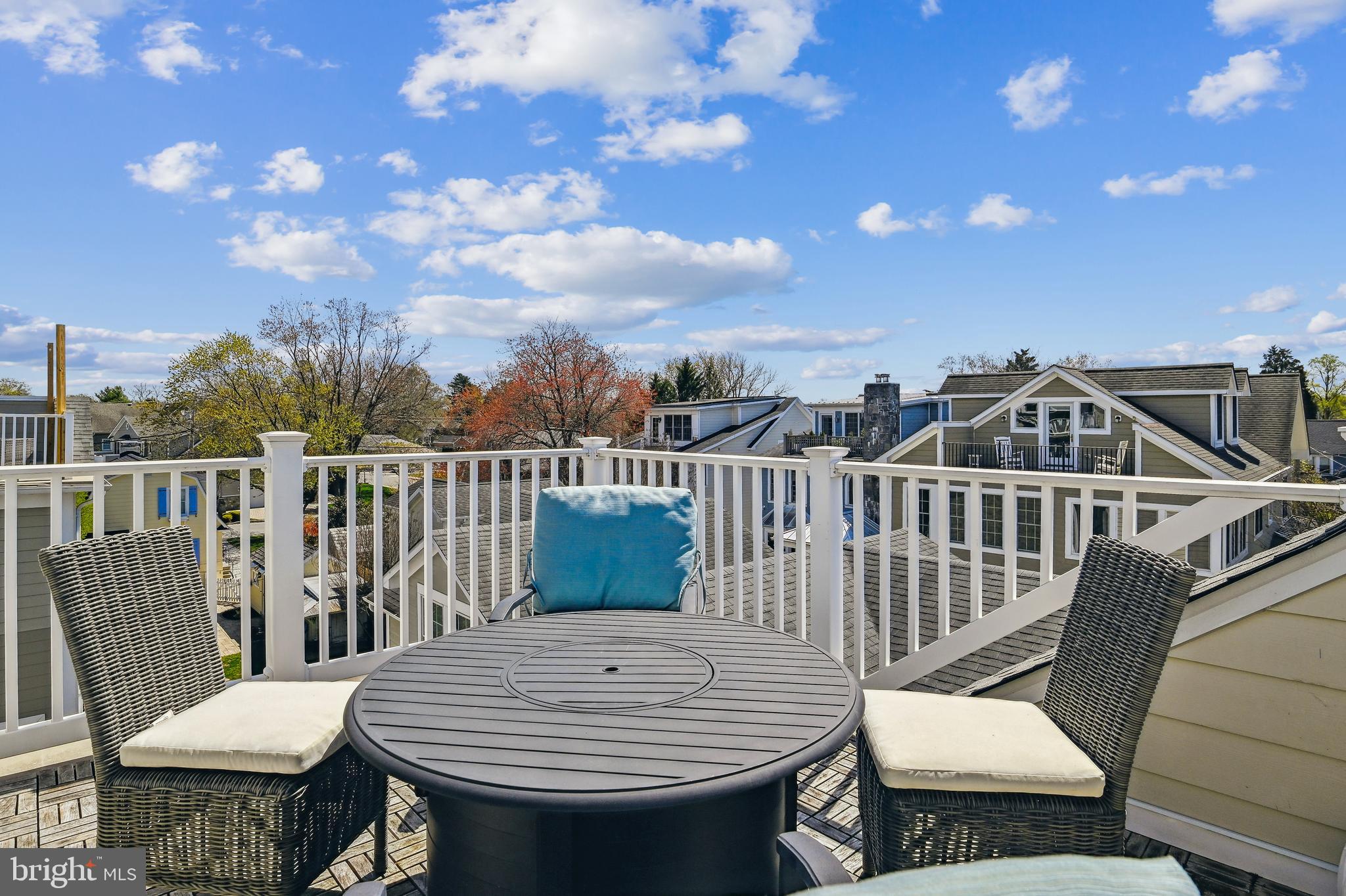 4-B Constitution Avenue Annapolis, MD 21401 - Photo 46 of 84 Roof top deck with teak flooring