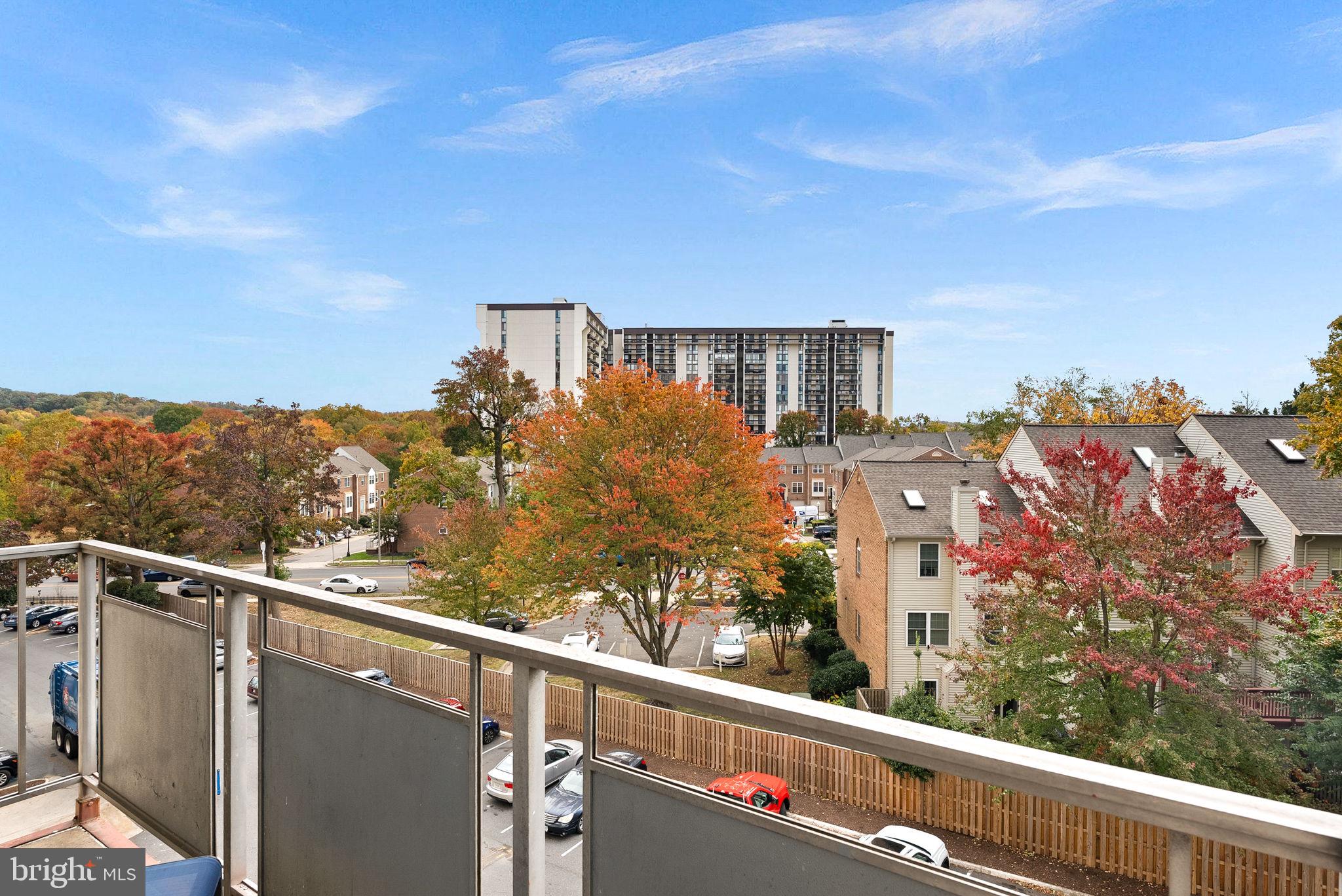 5340 Holmes Run Parkway, Unit 400 Alexandria, VA 22304 - Photo 31 of 40 a view of a building from a balcony