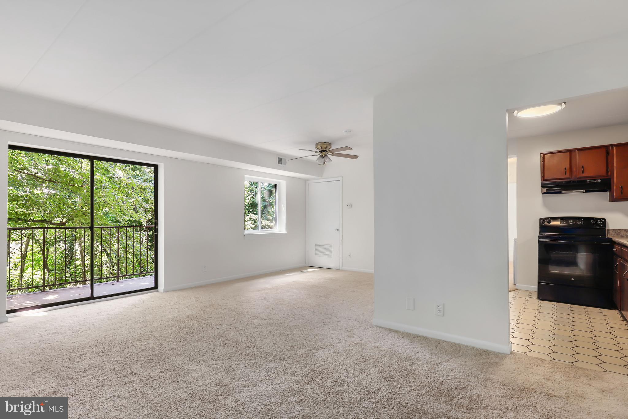 6250 Edsall Road, Unit 203 Alexandria, VA 22312 - Photo 5 of 31 an empty room with windows and closet