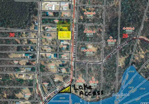 $124,900 | N11765 Deer Lake Road, Athelstane, WI 54104