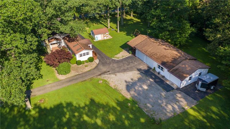 189 Line Road Mercer, PA 16137 - Photo 4 of 25 2 ACRE PARCEL/LOTS OF PARKING/3 CAR GARAGE + WORKSHOP/ CORNER LOT