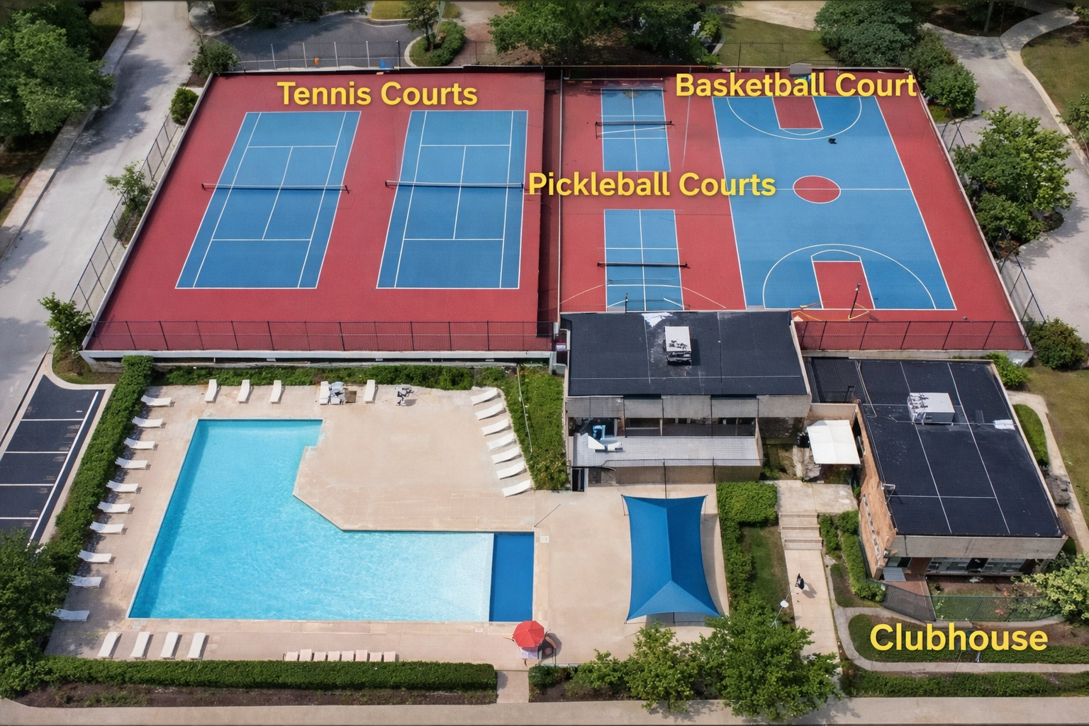 925 Spring Hill Drive, Unit 101 Northbrook, IL 60062 - Photo 16 of 19 an aerial view of houses and roads