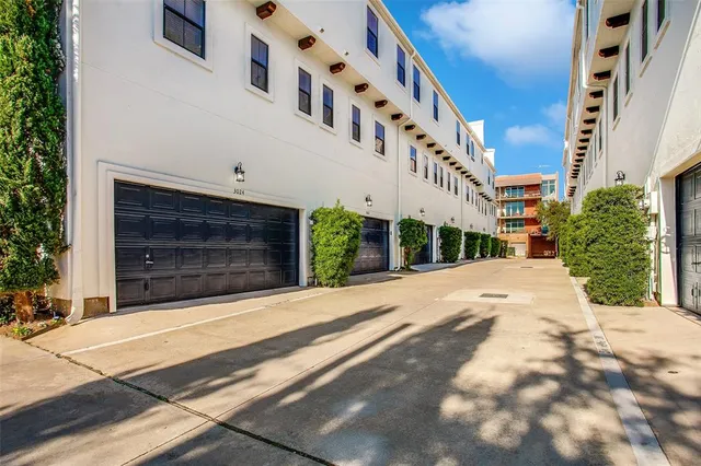 a front view of a building