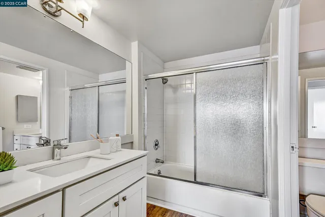 a view of a glass door with a glass windows