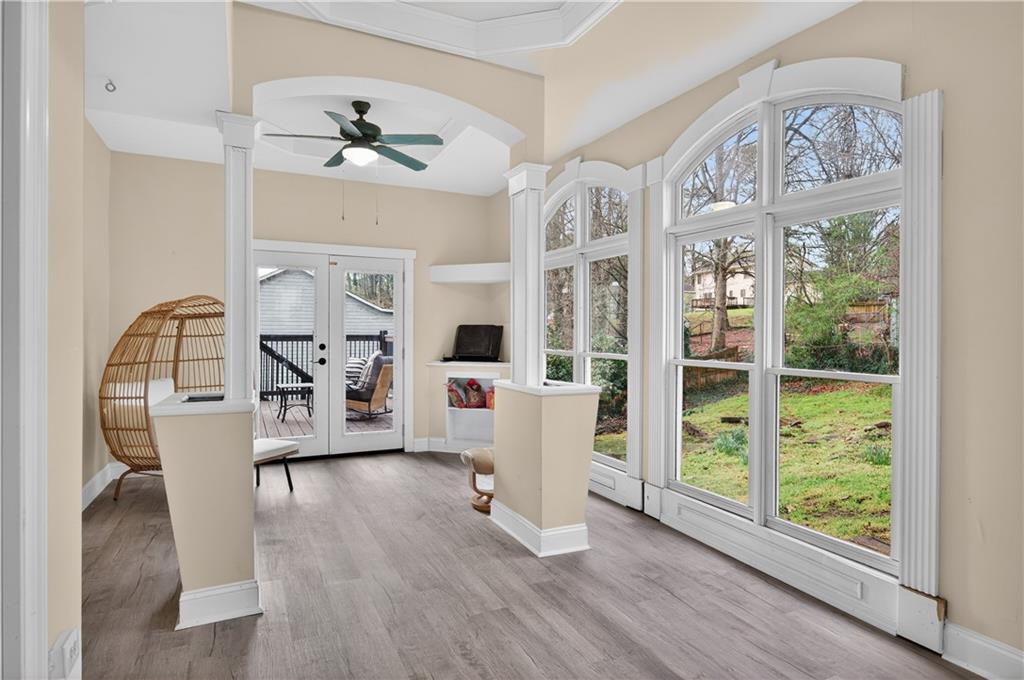 2878 Cardinal Trace Duluth, GA 30096 - Photo 31 of 42 a view of livingroom with furniture and wooden floor