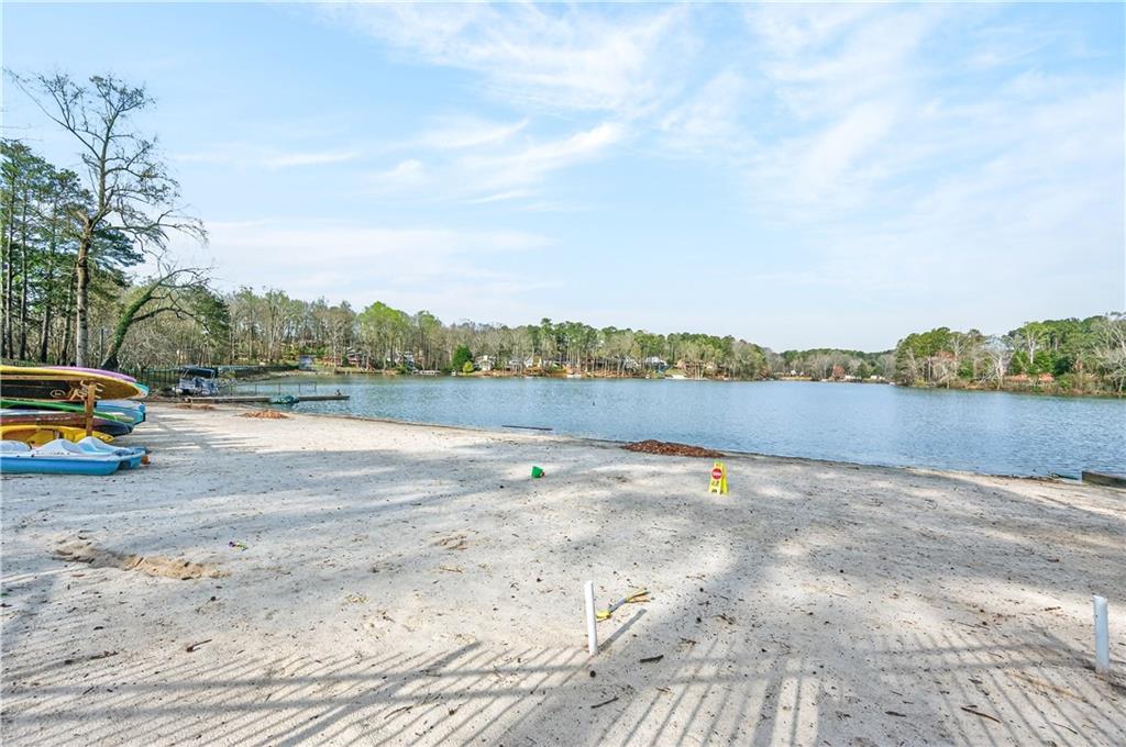 2878 Cardinal Trace Duluth, GA 30096 - Photo 39 of 42 a view of a lake with houses