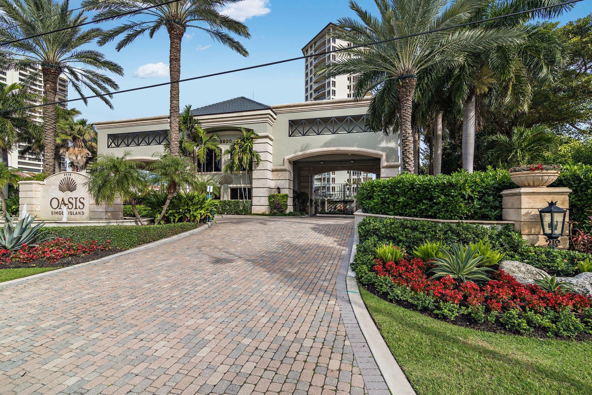 3920 North Ocean Drive, Unit 11B Singer Island, FL 33404 - Photo 54 of 58 Oasis front entry new small