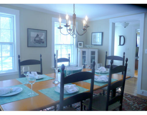11 White Road Wayland, MA 01778 - Photo 13 of 18 a view of a dining room with furniture