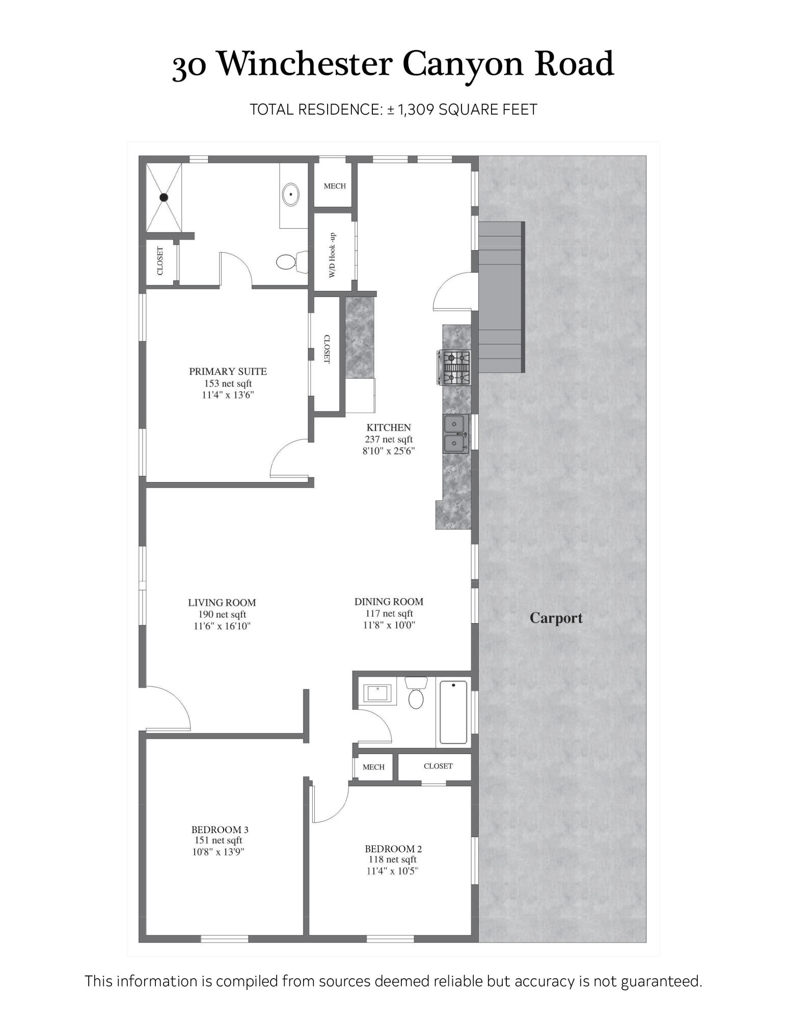 30 Winchester Canyon Road, Unit 83 Goleta, CA 93117 - Photo 19 of 19 Floor Plan