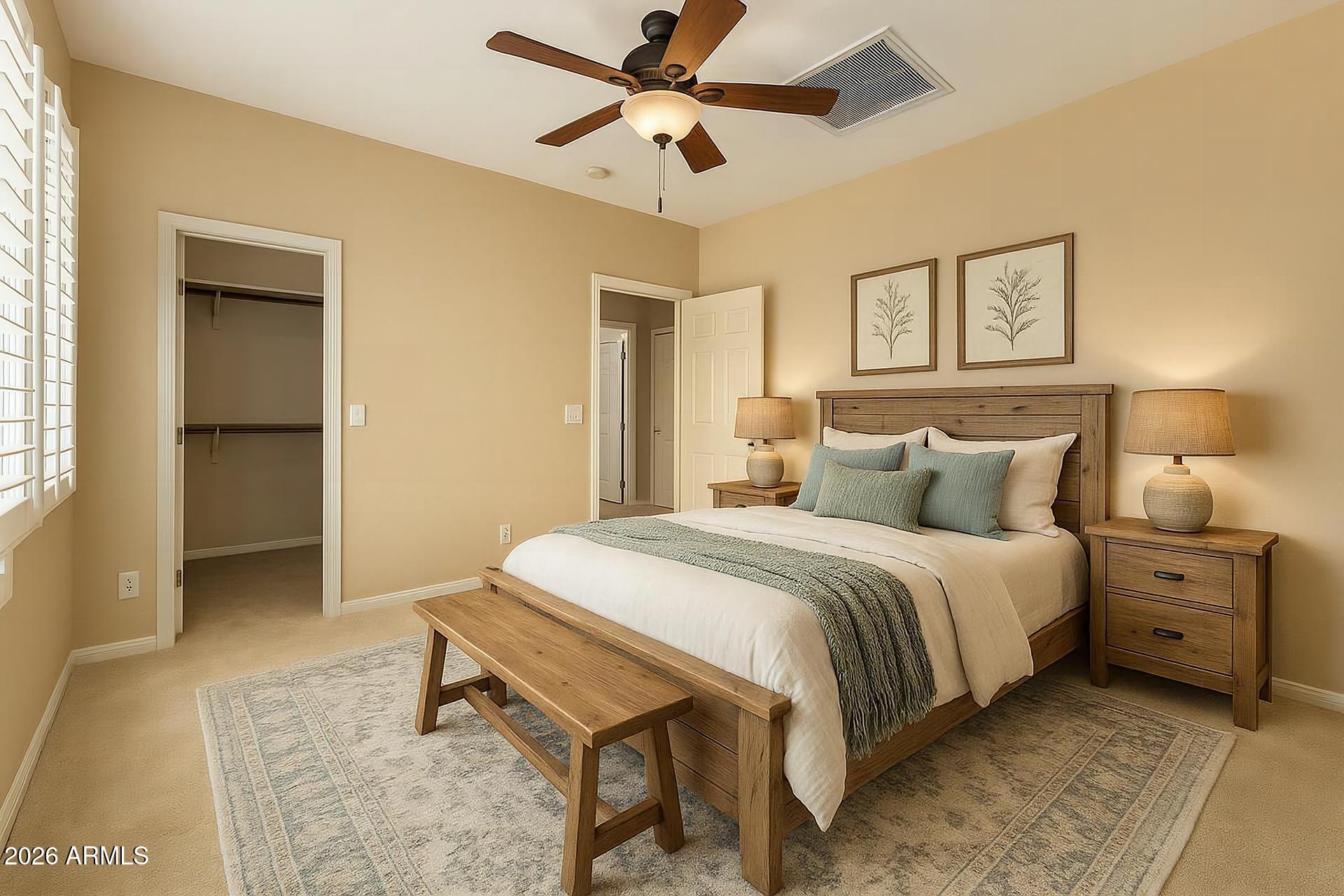 2543 South Rincon Drive Chandler, AZ 85286 - Photo 29 of 36 Guest bedroom front 2 virtually staged