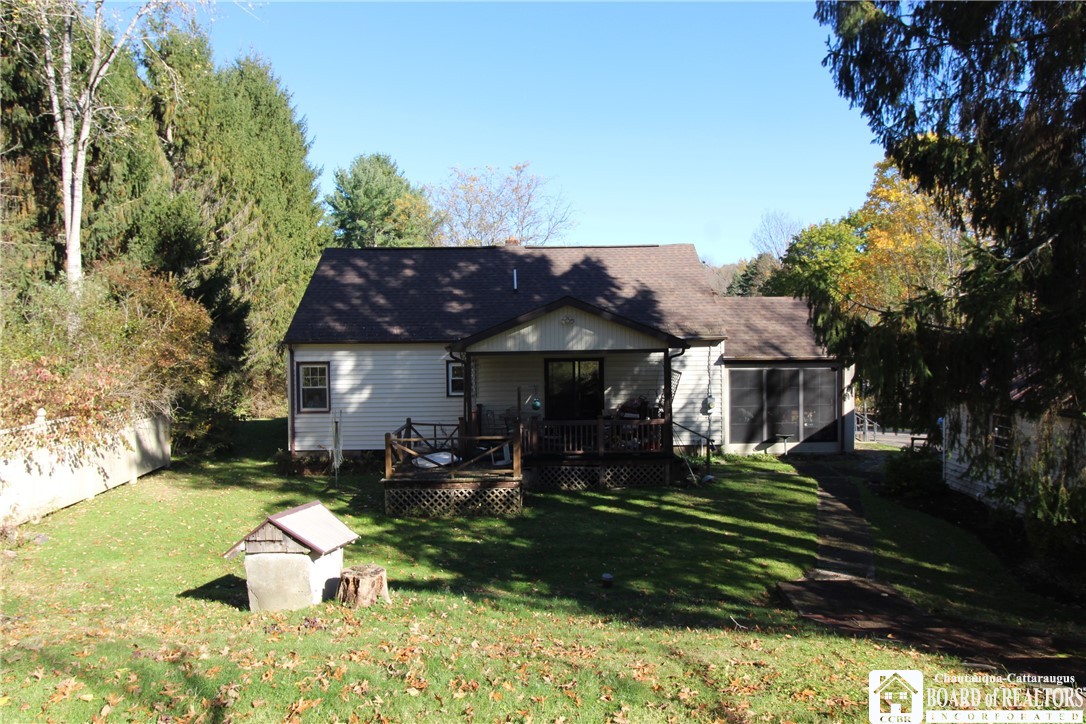 3467 Belleview Road Ellery, NY 14712 - Photo 4 of 40 Back view of house.