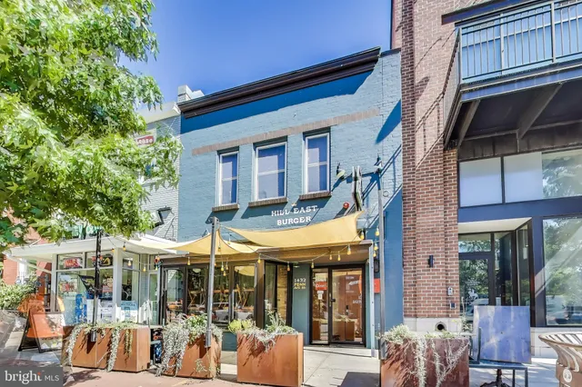 a car parked on the side of a street