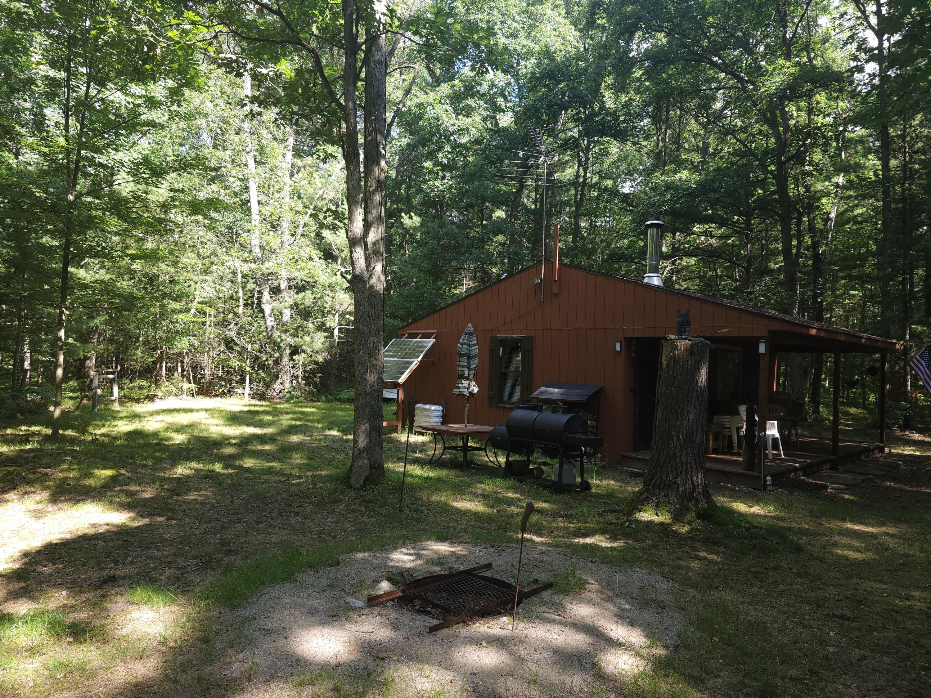 6909 North Lone Elk Road Irons, MI 49644 - Photo 16 of 16 cabin side solar - Copy
