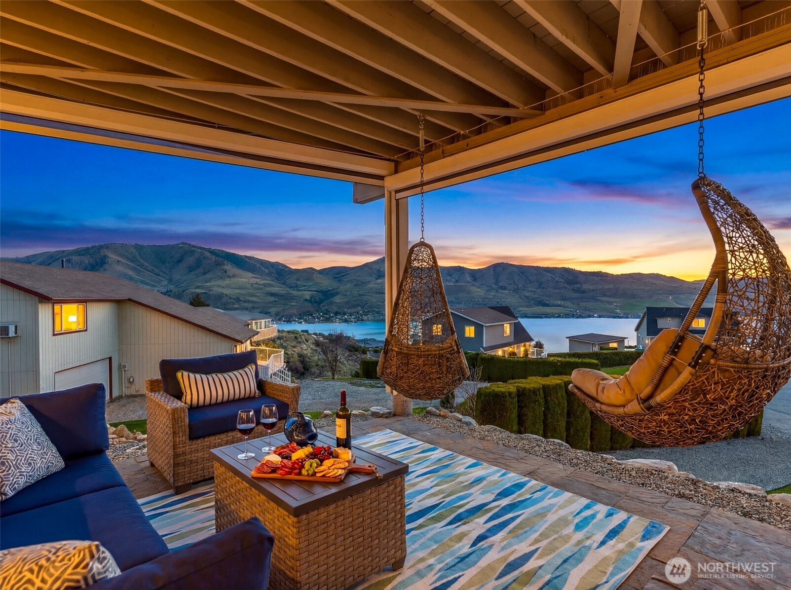 204 Stehekin Way Chelan, WA 98816 - Photo 31 of 40 a outdoor space with patio furniture