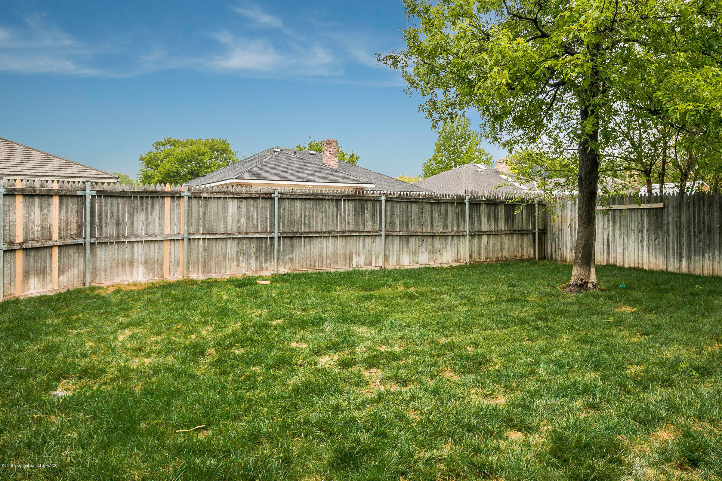 6412 Drexel Road Amarillo, TX 79109 - Photo 19 of 22 Back Yard