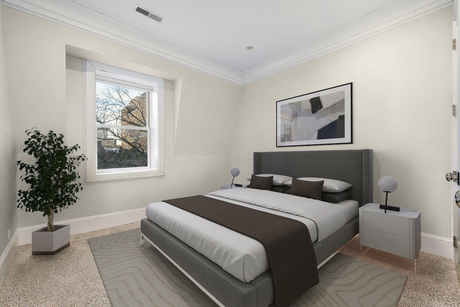 458 West Deming Place Chicago, IL 60614 - Photo 24 of 34 a bedroom with a bed and a window