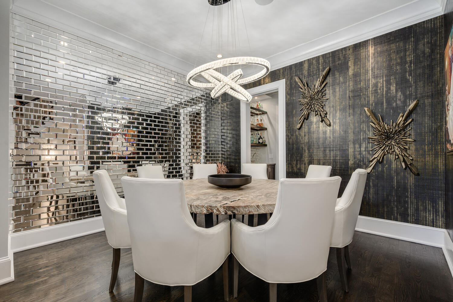 458 West Deming Place Chicago, IL 60614 - Photo 7 of 34 a view of a dining room with furniture and wooden floor