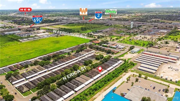 a view of city and ocean