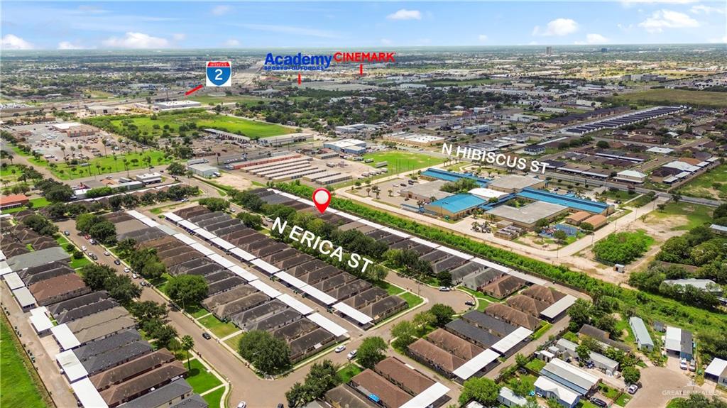 2205 North Erica Street Pharr, TX 78577 - Photo 21 of 21 an aerial view of a city