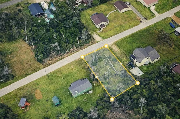 a view of a garden from a balcony