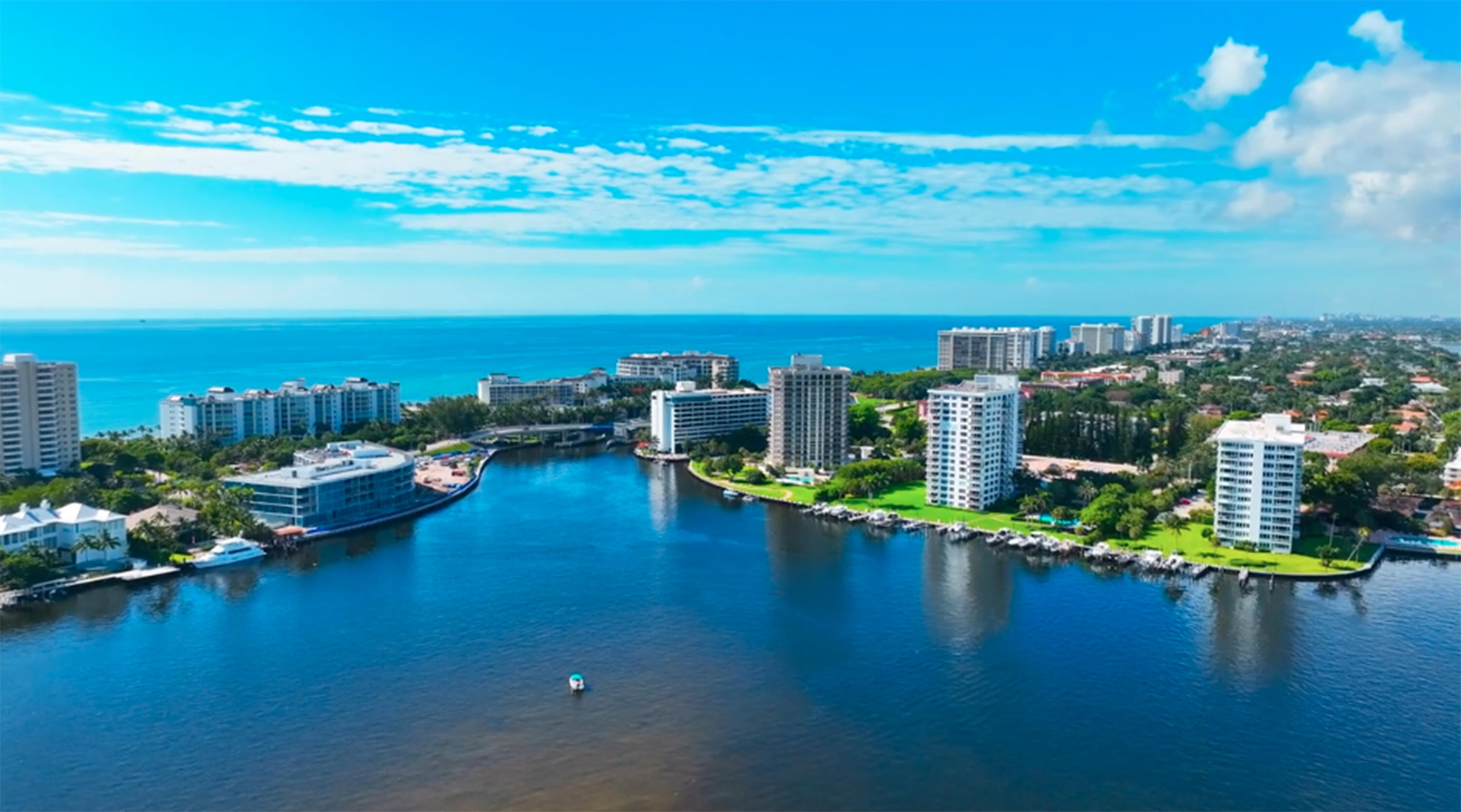 901 East Camino Real, Unit 7C Boca Raton, FL 33432 - Photo 41 of 41 a view of a lake with a city