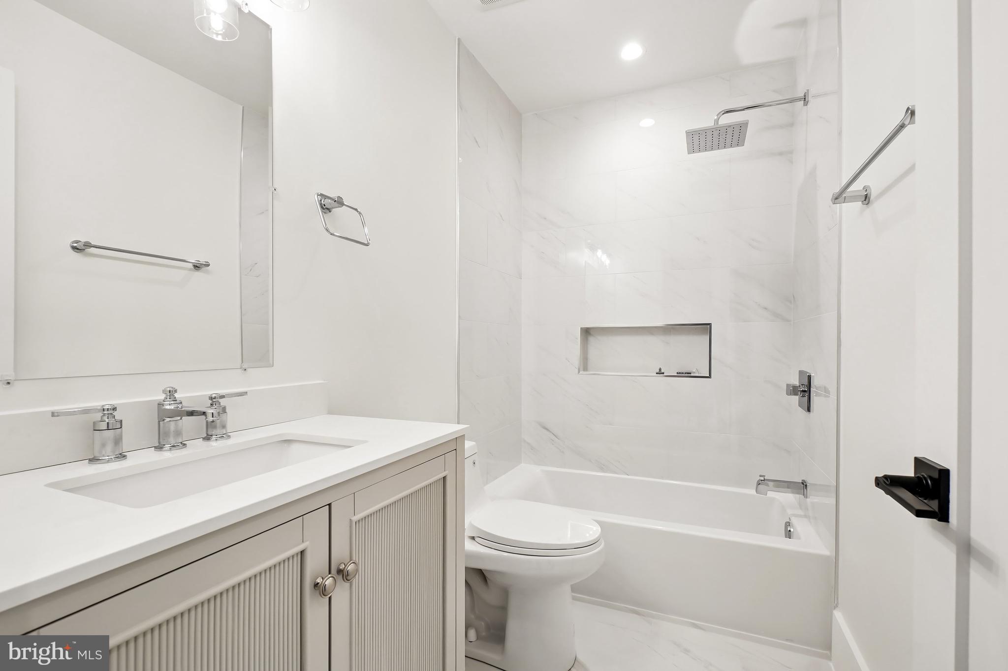 2026 37th Street Northwest Washington, DC 20007 - Photo 20 of 45 Upper level hall bath