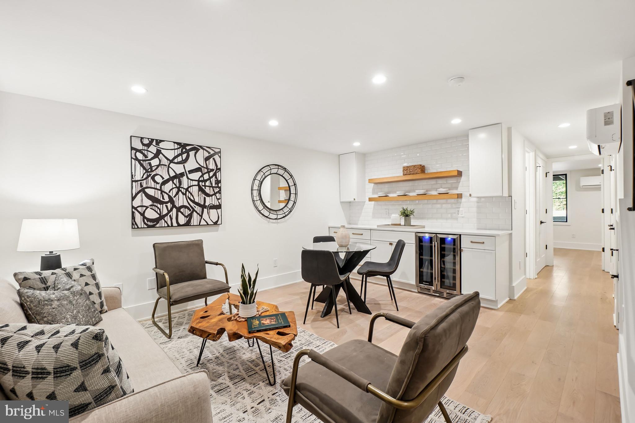 2026 37th Street Northwest Washington, DC 20007 - Photo 27 of 45 Lower level family room