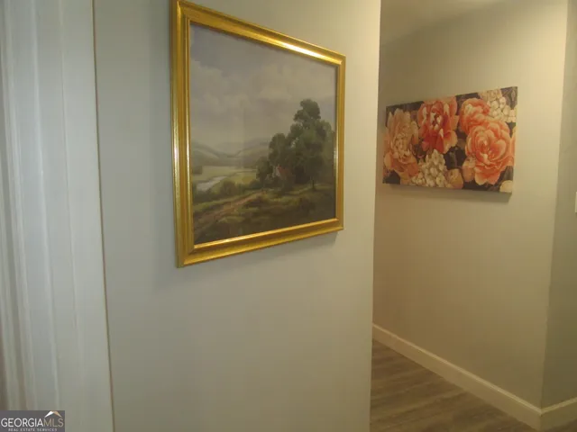 a view of a small space