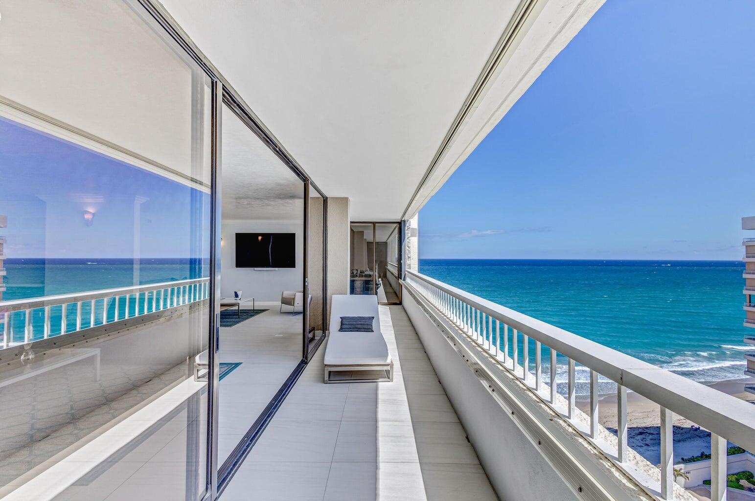 5280 North Ocean Drive, Unit 12F Riviera Beach, FL 33404 - Photo 50 of 66 BALCONY