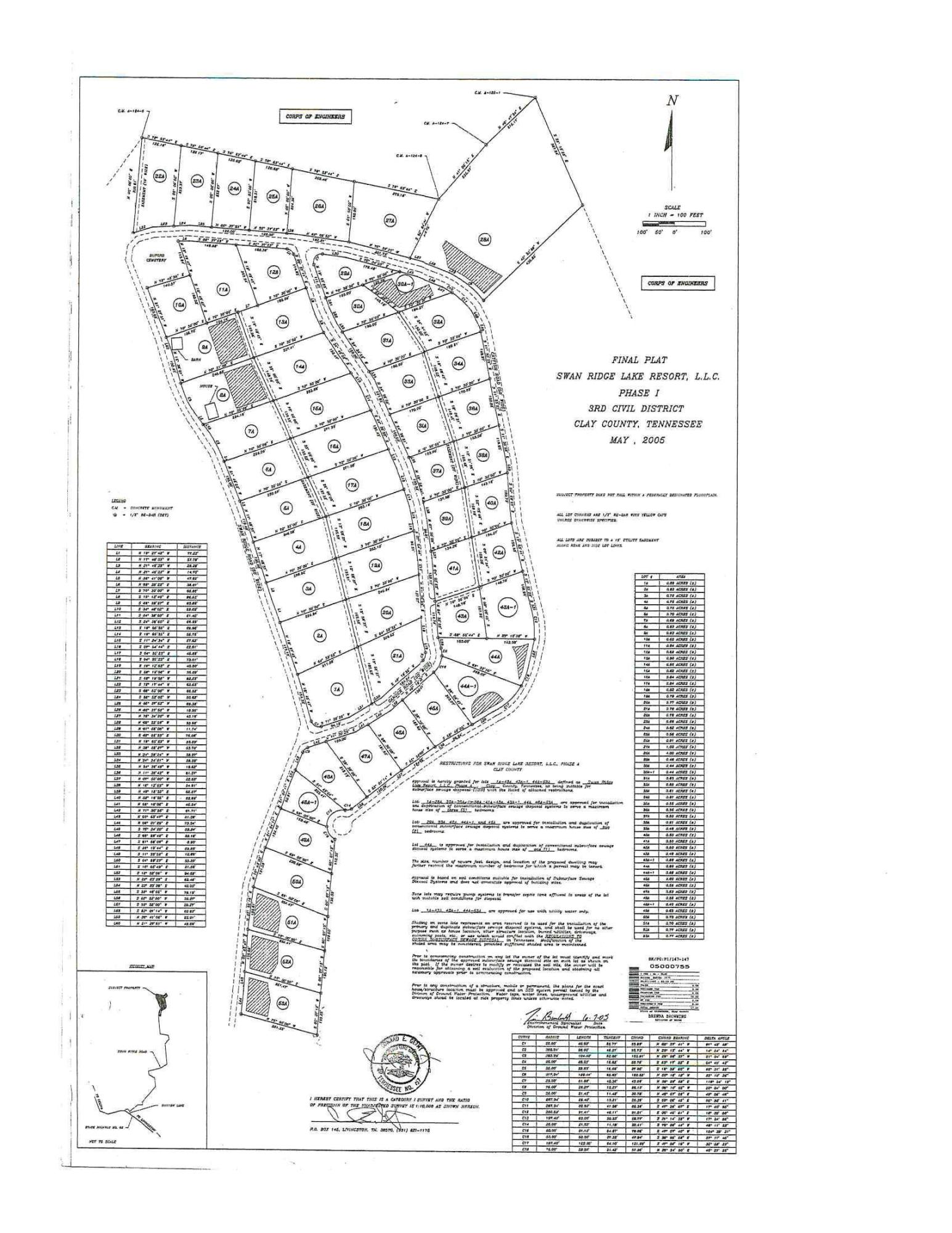Lot 14 Swan Ridge Road Celina, TN 38551 - Photo 24 of 24 Swan Ridge Survey