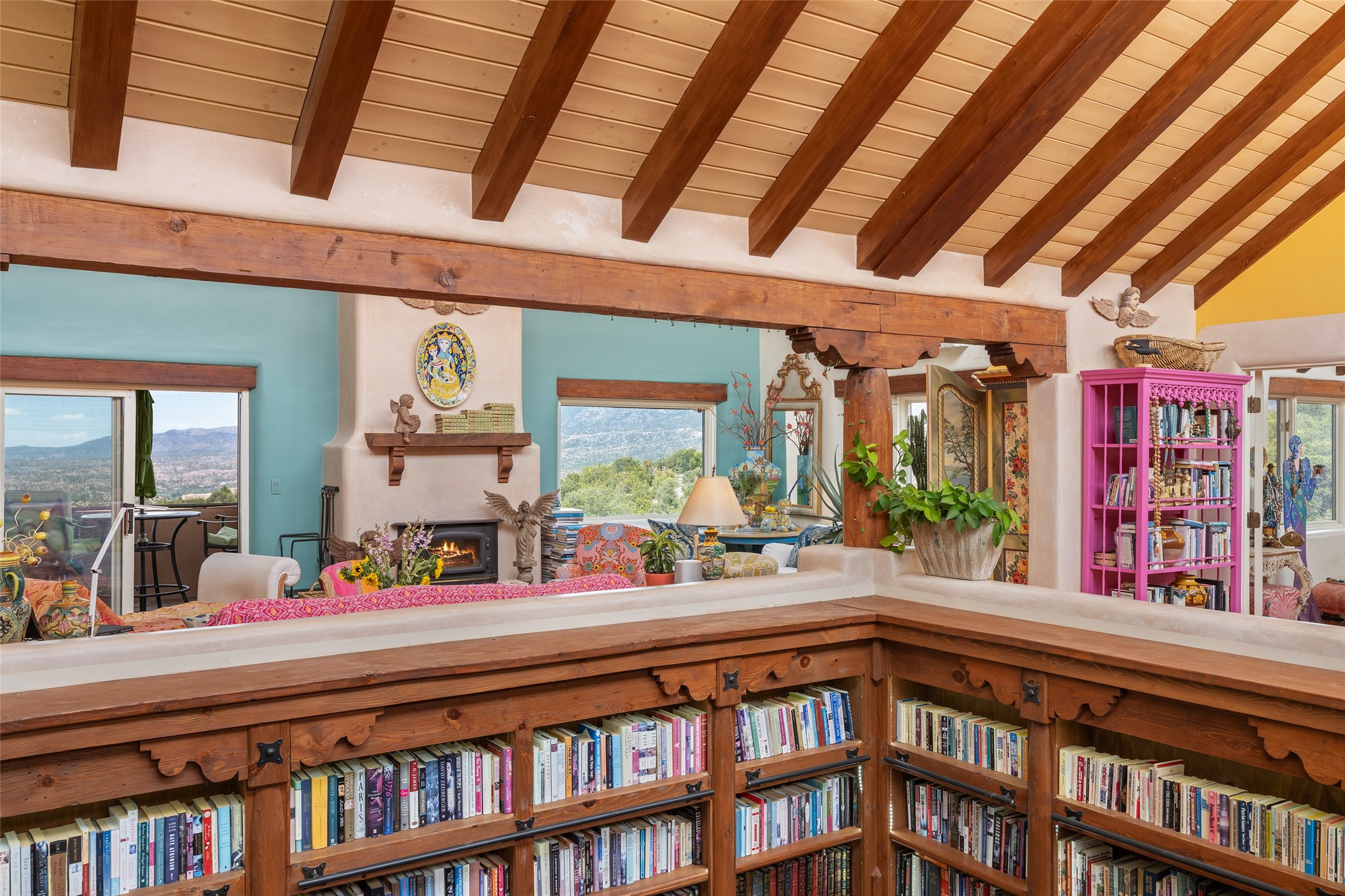 8 San Juan Ranch Road Santa Fe, NM 87506 - Photo 8 of 65 Books Always make a Home a Home