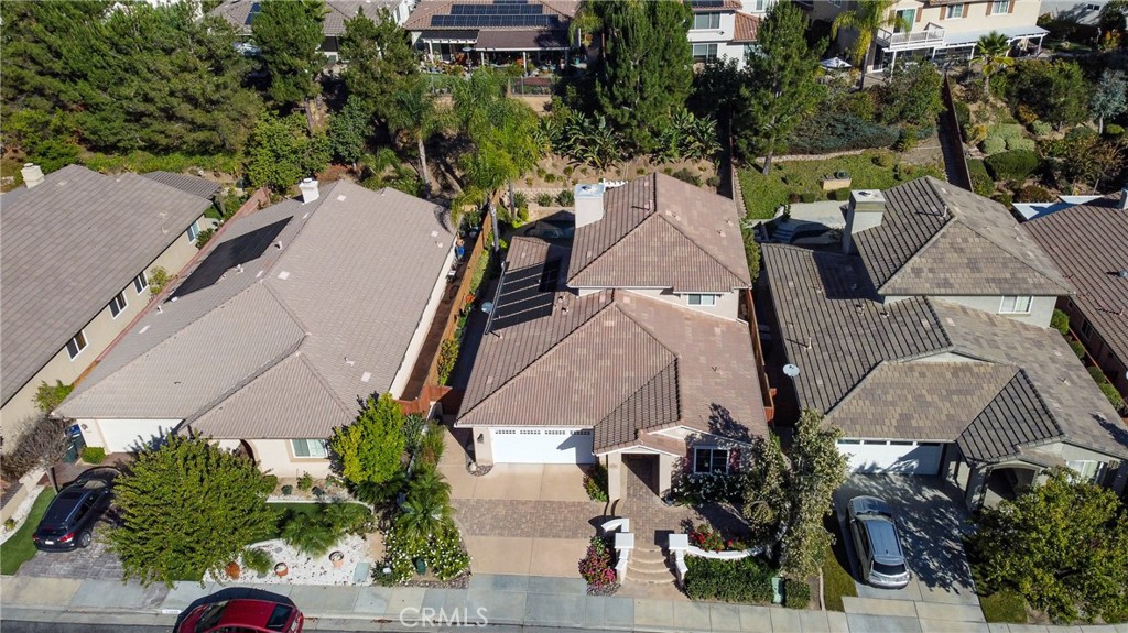 41686 Monterey Place Temecula, CA 92591 - Photo 45 of 51 an aerial view of a house with garden space and street view