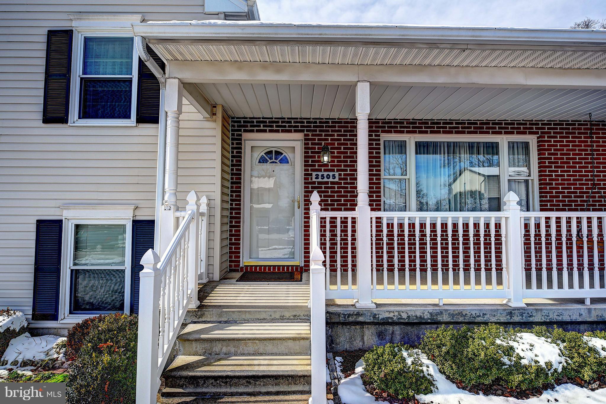 2505 Perring Woods Road Baltimore, MD 21234 - Photo 4 of 44 Entry & Covered Front Porch