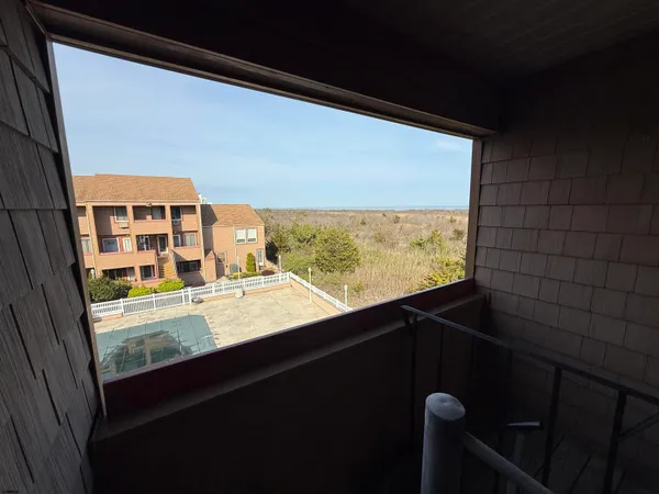 a view of balcony