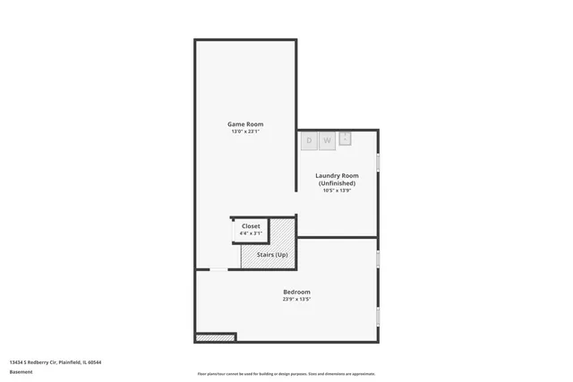 a picture of a floor plan