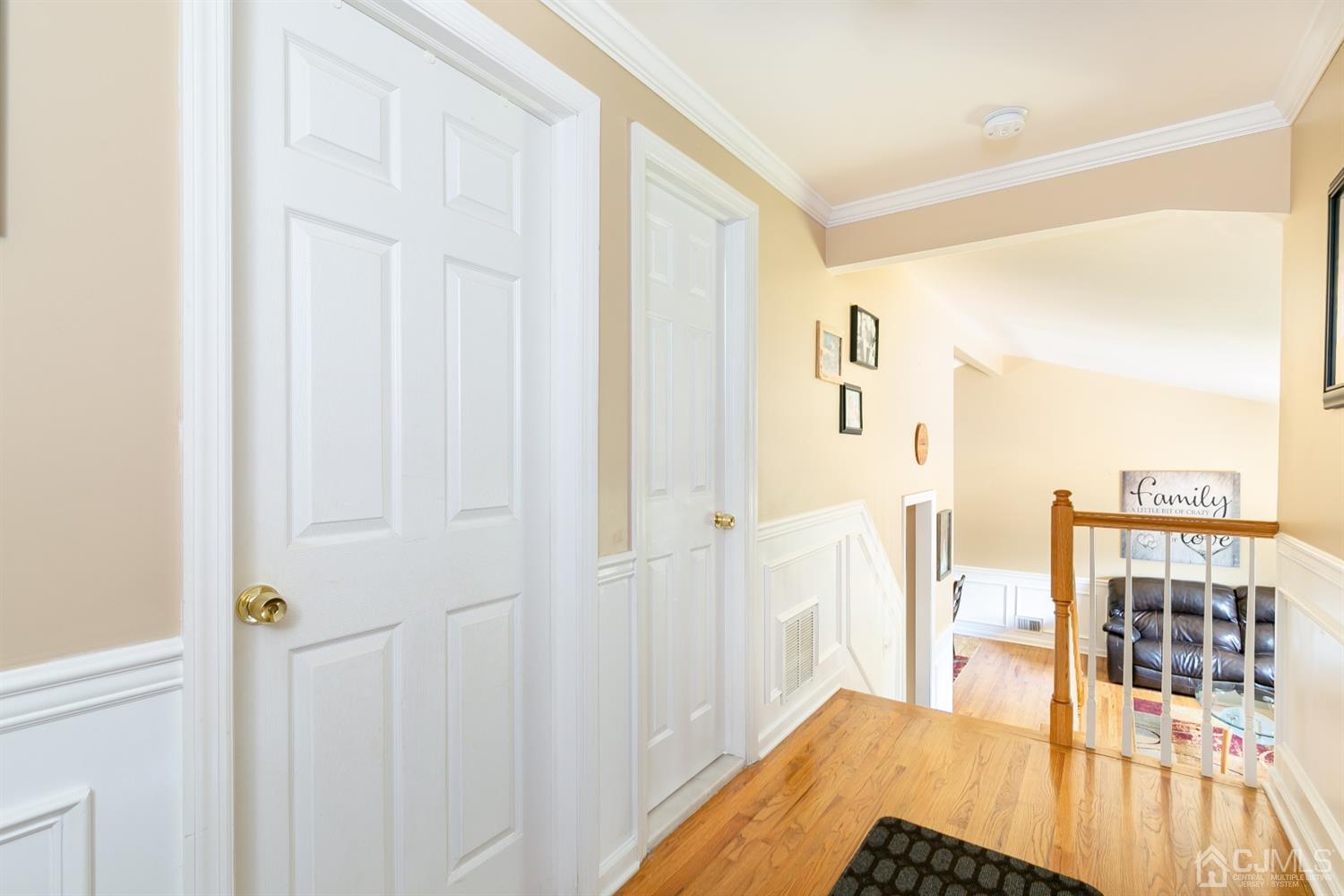 44 Gramercy Road Old Bridge, NJ 08857 - Photo 21 of 27 a view of a hallway with wooden floor and entryway