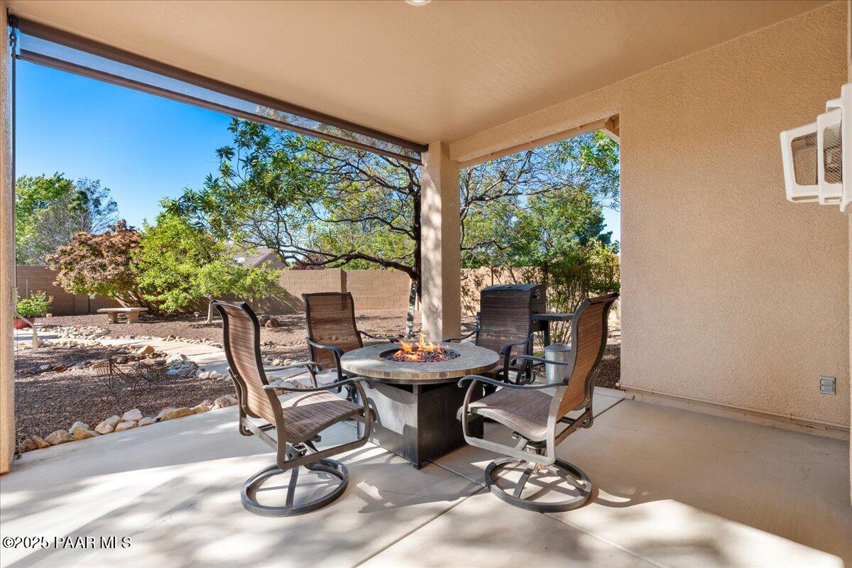 4502 Harwick Road Prescott Valley, AZ 86314 - Photo 21 of 25 22-Backyard Covered Patio