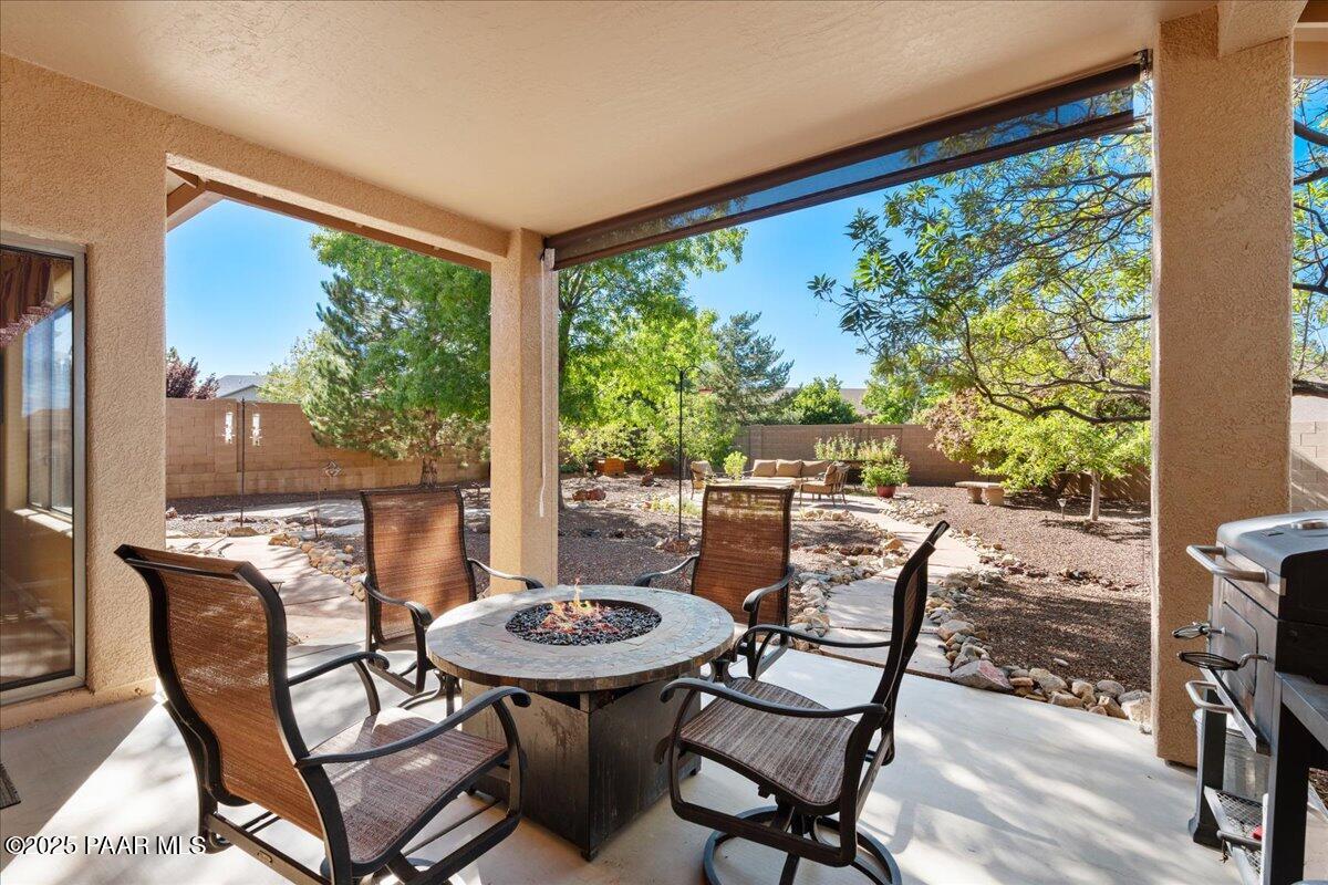 4502 Harwick Road Prescott Valley, AZ 86314 - Photo 22 of 25 23-Patio View