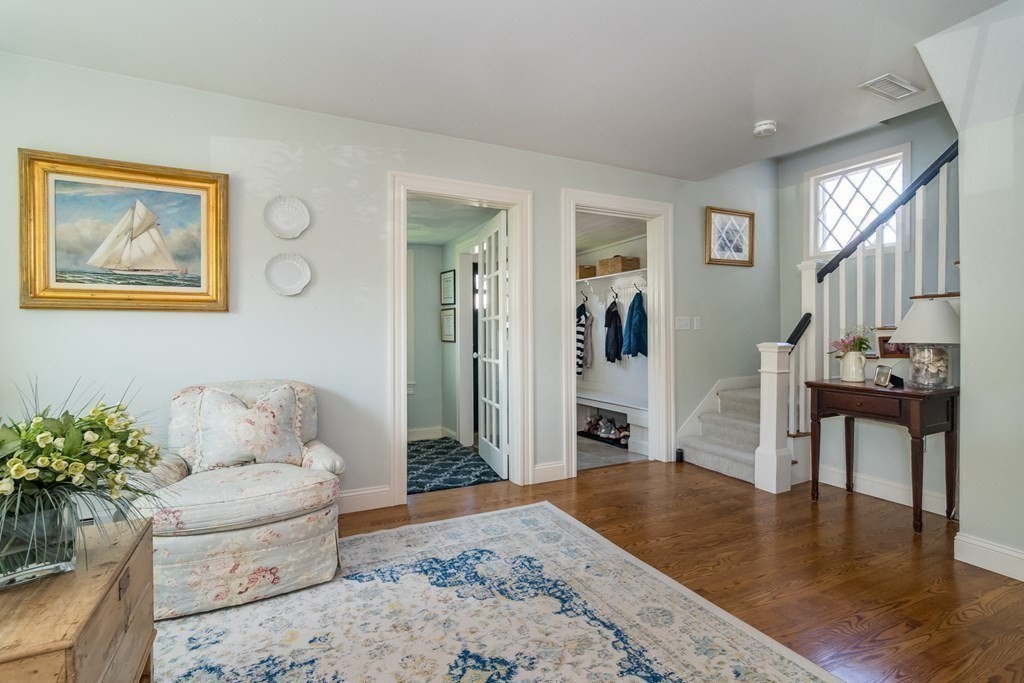 3 Claflin Road Wellesley, MA 02482 - Photo 5 of 20 a living room with furniture and a rug