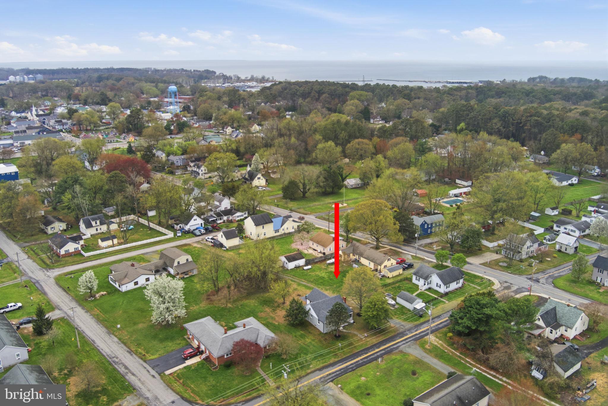 21305 Haven Road Rock Hall, MD 21661 - Photo 47 of 52 an aerial view of residential houses with outdoor space