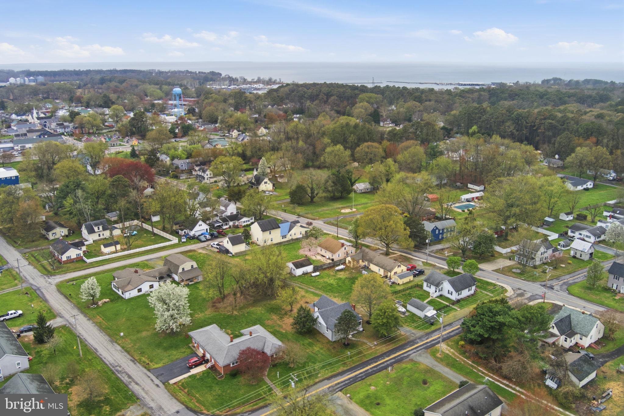 21305 Haven Road Rock Hall, MD 21661 - Photo 48 of 52 an aerial view of residential houses with outdoor space