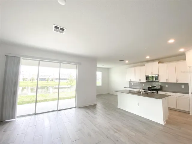a kitchen with a sink
