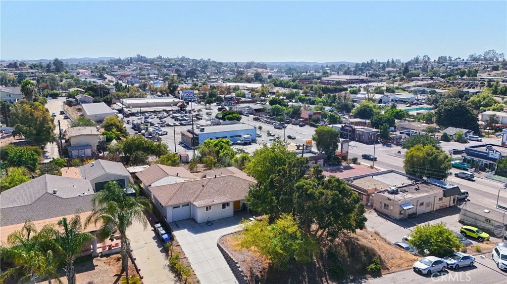 127 East College Street Fallbrook, CA 92028 - Photo 47 of 58 an aerial view of a city with lots of residential buildings