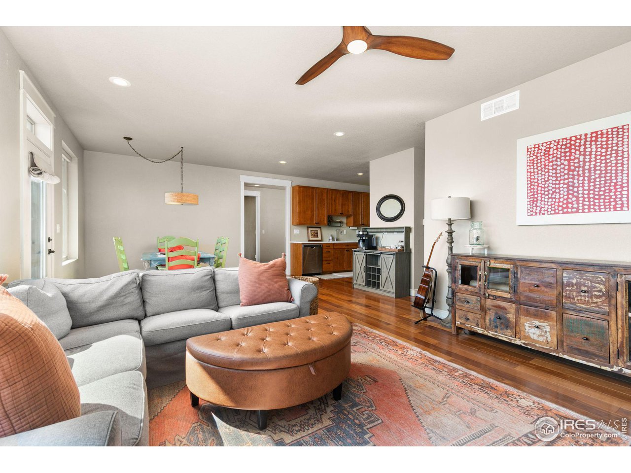 2833 Lump Gulch Road Black Hawk, CO 80422 - Photo 7 of 40 a living room with furniture and kitchen view