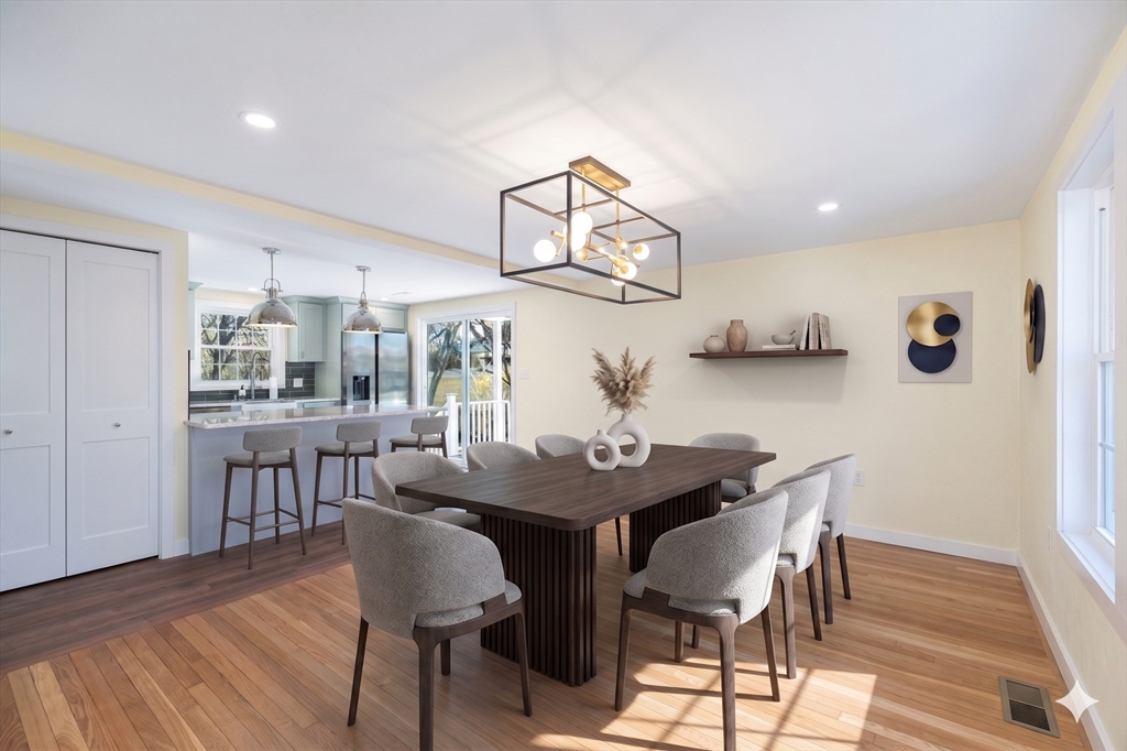 32 Lexington Drive Beverly, MA 01915 - Photo 41 of 41 a view of a dining room with furniture and wooden floor