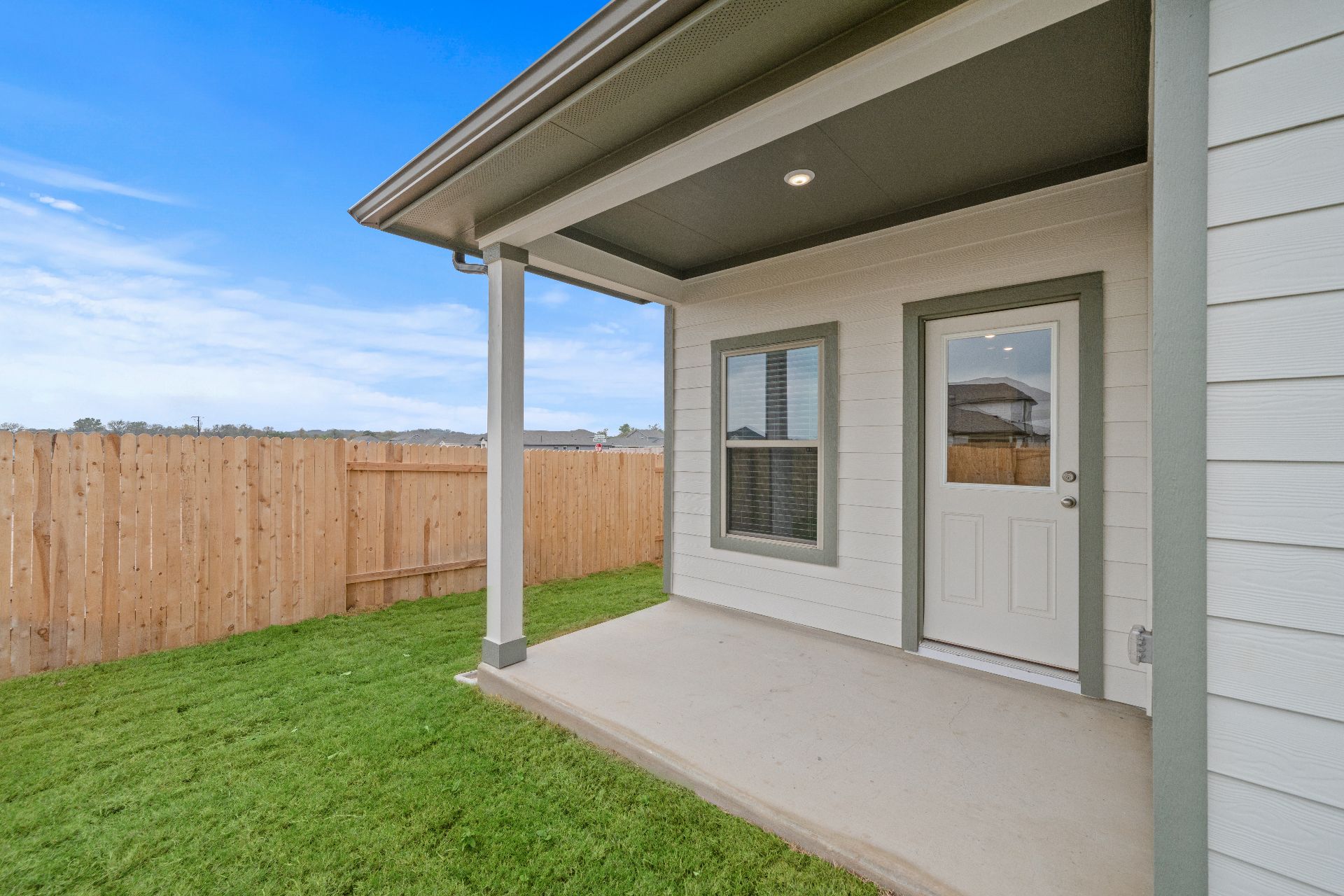 239 Red Tail Hawk Lane Cedar Creek, TX 78612 - Photo 22 of 27 Rear Covered Patio